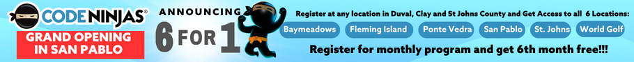 Code Ninjas 6 for 1 2025 Code Ninjas 6 for 1